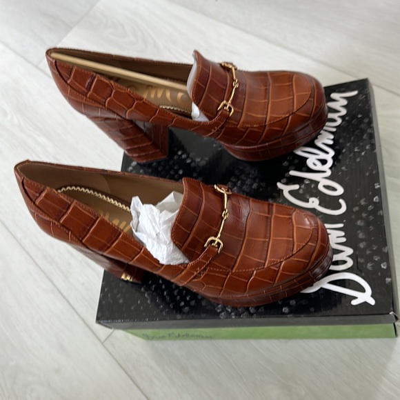 $NWT Sam Edelman Aretha Croc Loafers SZ 8M - Picture 4 of 4